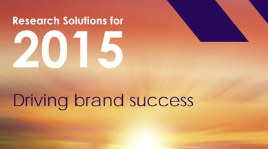 Driving Brand Success – Research solutions for 2015