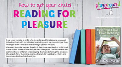 How to get your child reading for pleasure