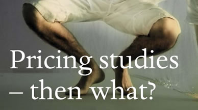 Pricing studies - then what?